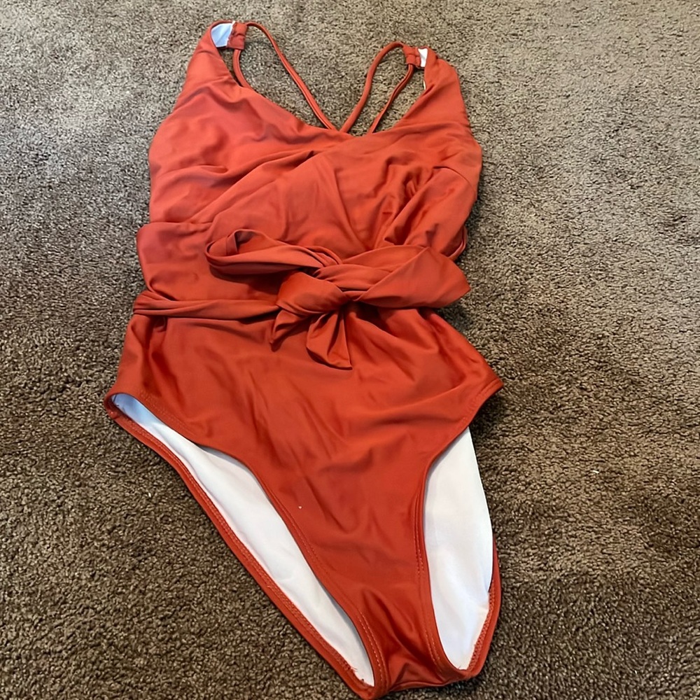 Flattering swimsuit